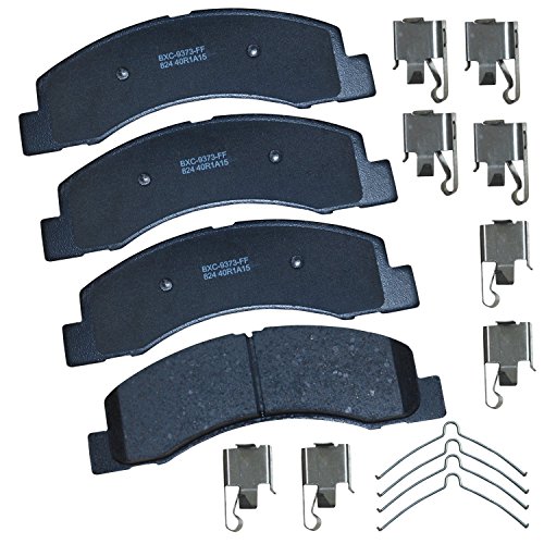 Image of Bendix Premium SBC824 Ceramic Front Brake Pads for Ford Excursion 2005-2000, F-250 2008, F-250 Super Duty 2004-1999, F-350 2004-1999, F-350 Super Duty 2004-1999