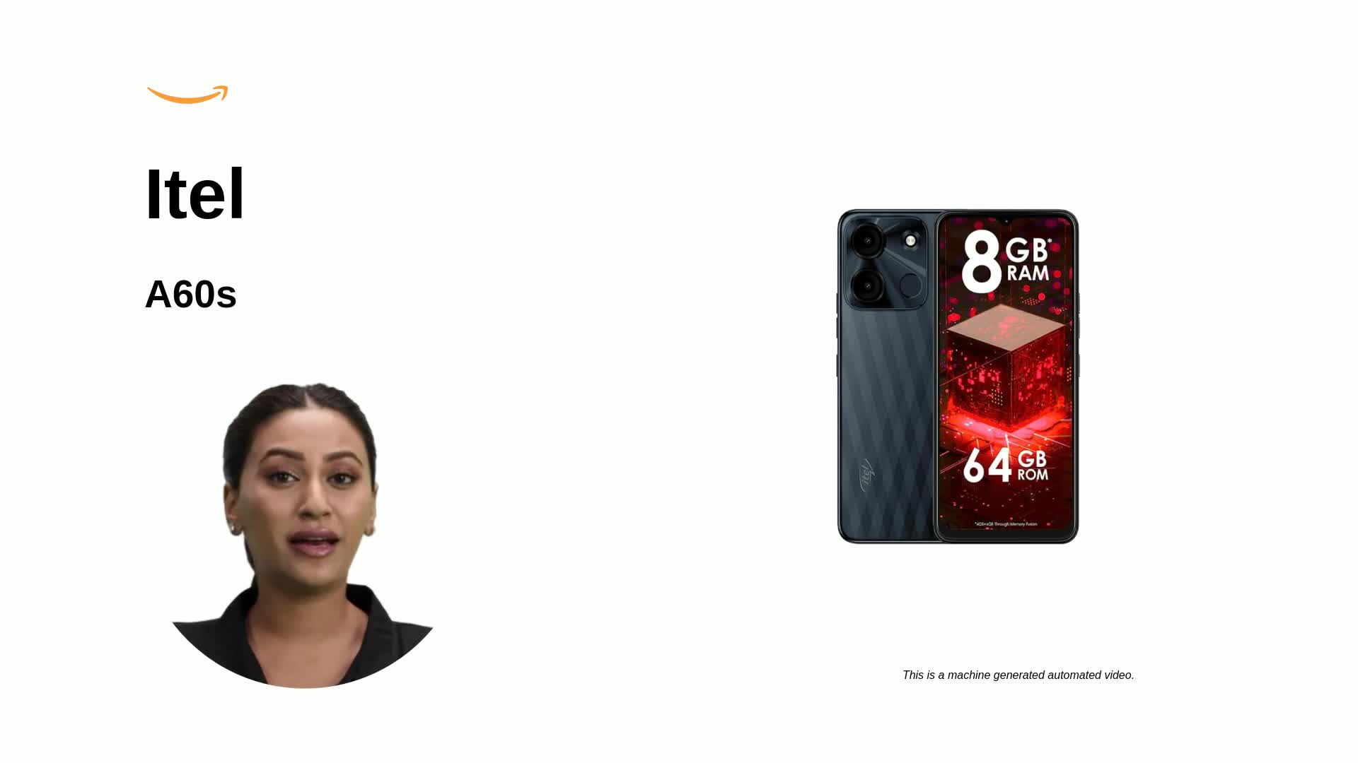 ITEL A60s (8GB RAM + 128GB ROM, Up to 8GB RAM with Memory