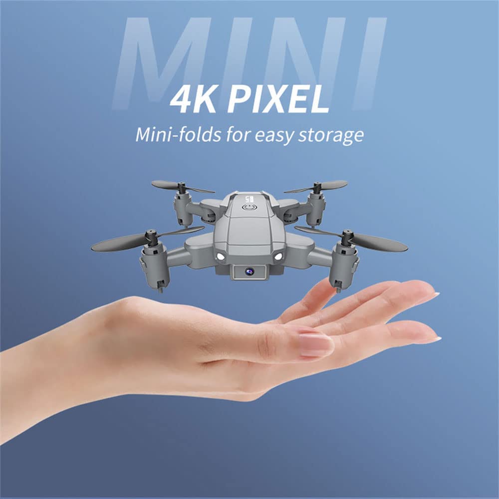 FPV RC Drone with 4k HD Camera Live Video 120°Wide-Angle WiFi Quadcopter with Sensor Voice Control Gesture Control Altitude Hold Headless Mode 3D Flip 2 Batteries
