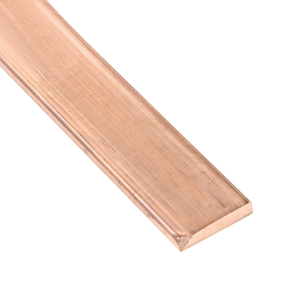 Zewoi T2 Copper Row High Quality plein Cu Bar Strip voor de doe-geleidende model, 2-delige,5mm x 20mm x 500mm