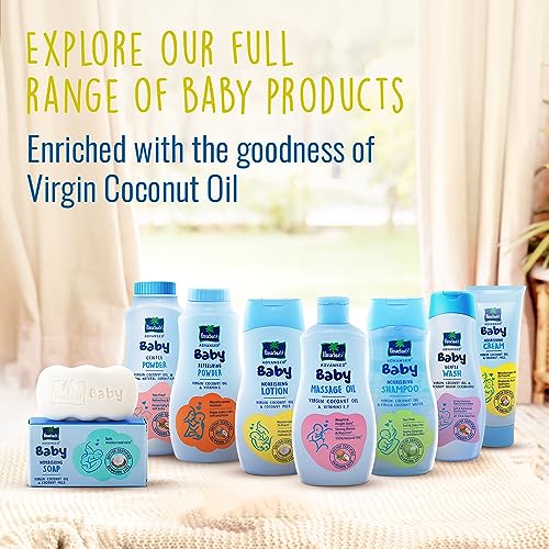 Parachute Advansed Baby Lotion for New Born Babies|Doctor Certified|Virgin Coconut Oil & Coconut Milk|Ph 5.5|24 Hour Moisturization|200Ml, Blue - Image 8