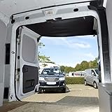 Campervans essentials Rear Barn Door van tailgate Awning Cover Rear Barn Door Canopy Cover Weather Protection Large Size 420D Oxford Waterproof Sun Shade Cover compatible with a variety of cars Black - Image 8