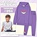 Pokemon Tracksuit Set Boys, Teens, 2 Pc Hoodie Joggers, Anime Hoodie Sweatpants Kids Clothes Teen Apparel, Gifts for Boys (4-5 Years, Purple Gengar)