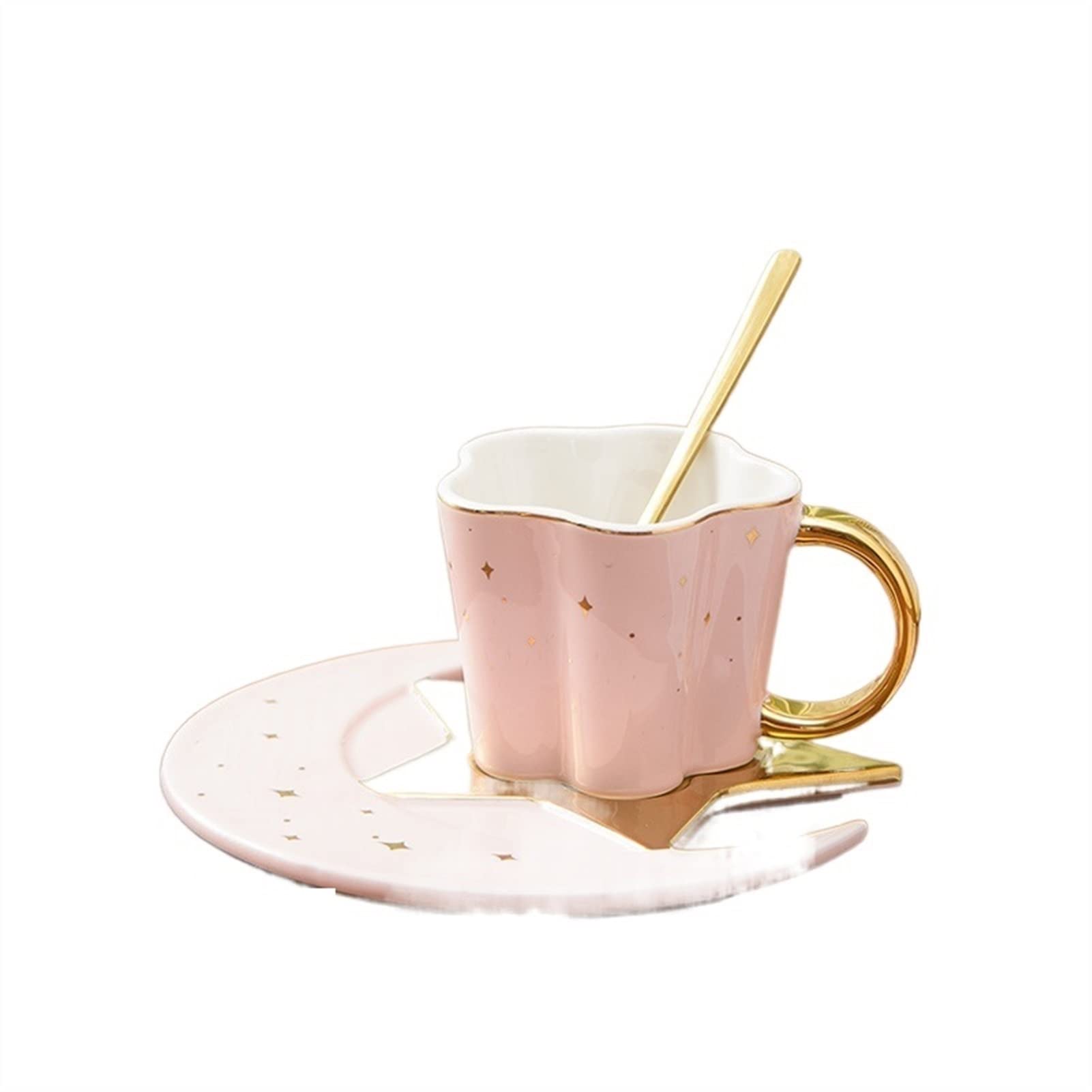 Amazon｜カップ 創造的なセラミックスタームーンコーヒーカップと