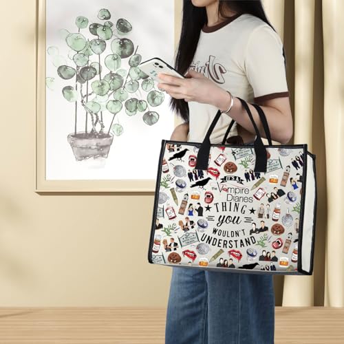Bolso Tote Vampire Merch The Diaries Fans miniatura 3