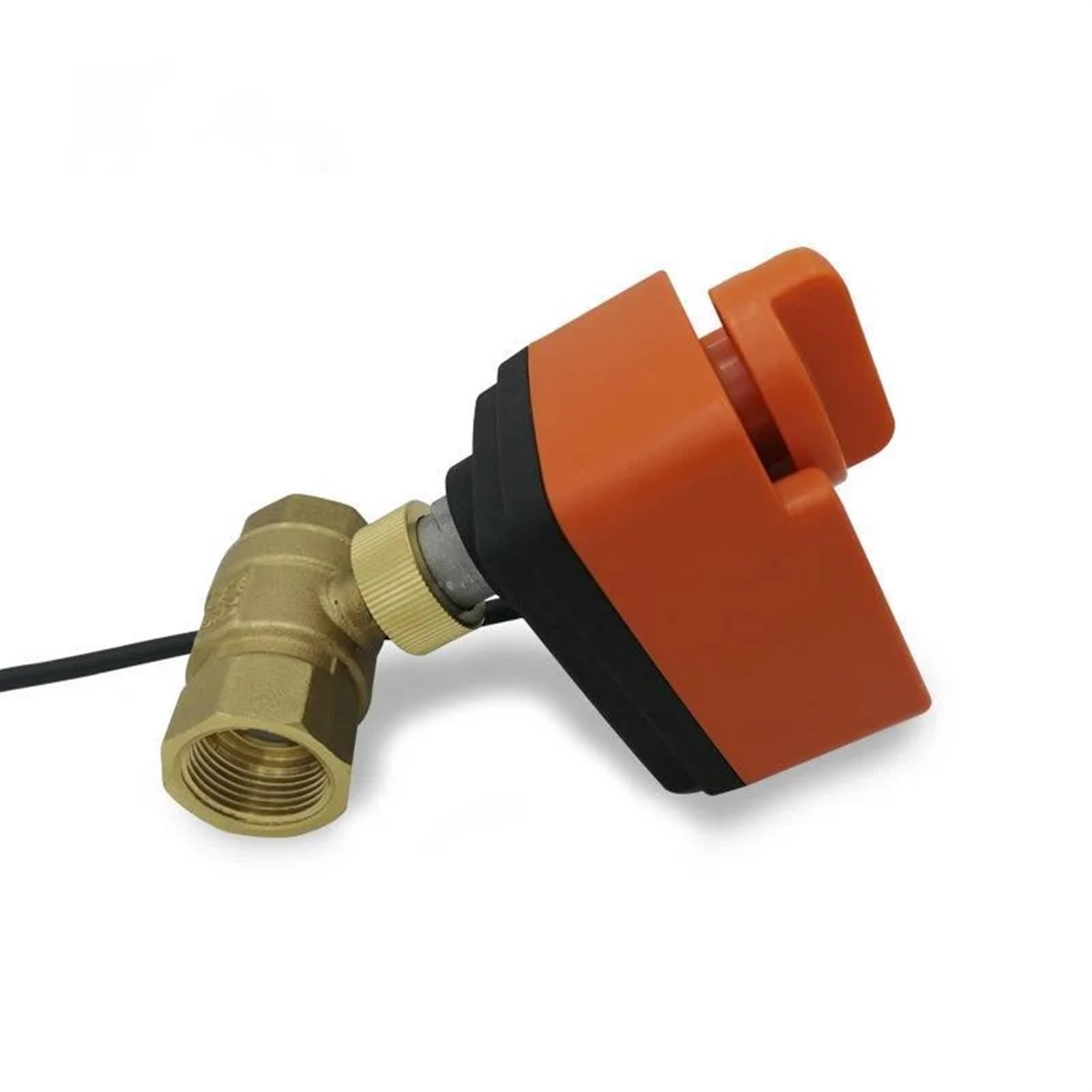 Válvula de Bola con Interruptor Manual eléctrico de Dos Cables EVBV17-21, CC 9-30 VCC, 110 V-250 VCA, NC, for Agua, interrupción de energía y recuperación.(110-250acv,2 Way DN32)