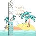 Height Growth Chart for Kids Unicorn Mermaid - Baby Measuring Canvas Ruler. Nursery Hanging Wall Decor for Girls, Perfect Baby Shower Newborn Gift, Size in Foot Inches Centimeters (79”x7.9).