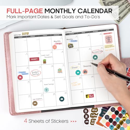 50% Off WEMATE Locking Budget Planner & Expense Tracker - Image 2
