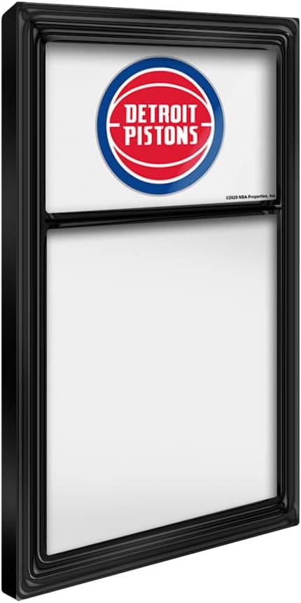 Detroit Pistons Dry Erase Board - Fan Cave Ready by The Fan-Brand