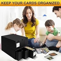 HIMOMO Sammelkarten-Aufbewahrungsbox,Trading Card Box für 6000+ Karten – Ansicht 8