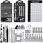 Precision Screwdriver Set, 138 in 1 Small Professional Mini Magnetic Repair Tool Kit with Portable Case for Laptop, iPhone, PC, MacBook, Tablet, Computer, PS5, PS4, Xbox, Electronic, Glasses, Watch