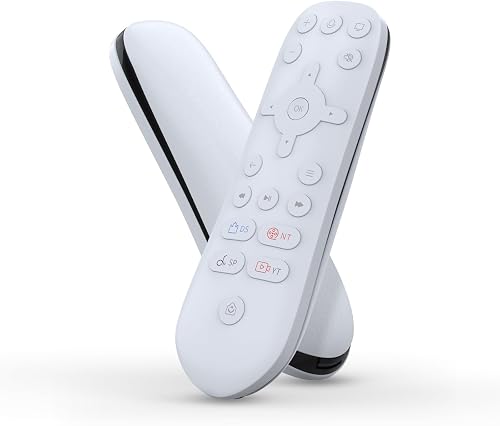 Media Remote Control Compatible with PlayStation 5, Gaming Remote for PS5,TV Power/Volume Controls