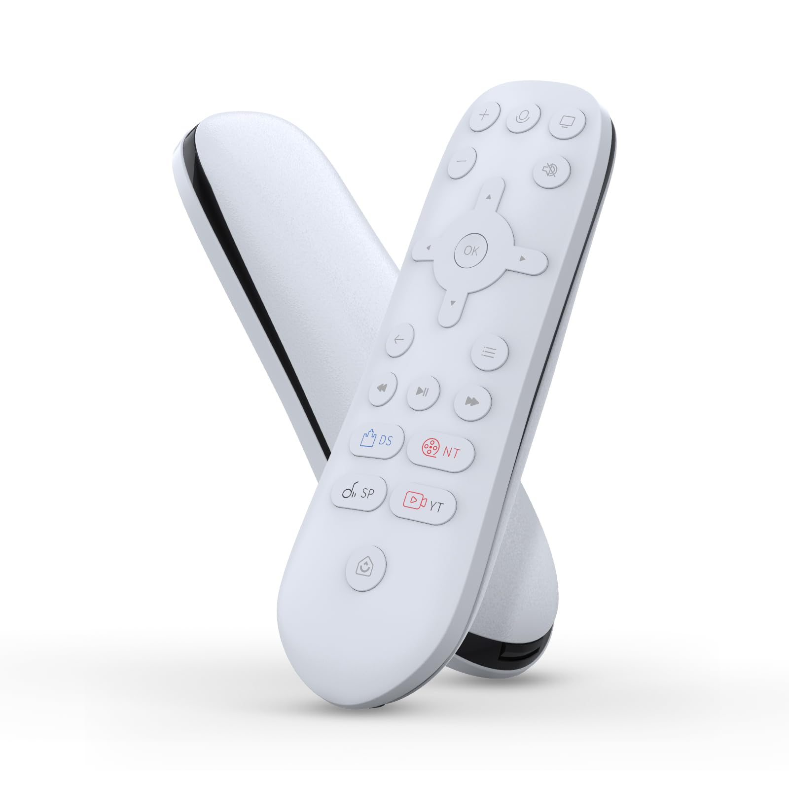 Télécommande multimédia compatible avec PlayStation 5, télécommande de jeu pour PS5, commandes d'alimentation/volume TV