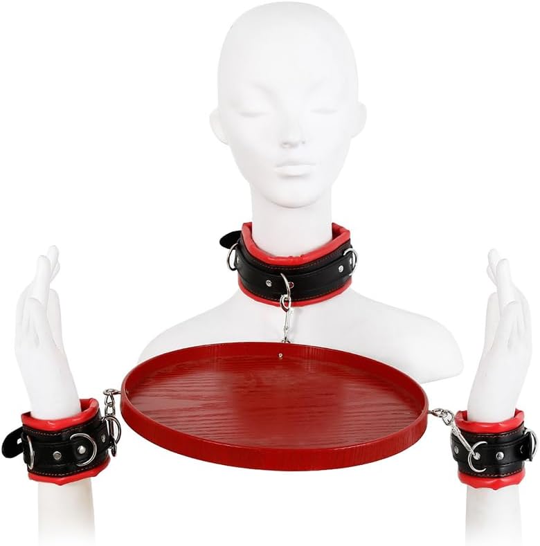 Bondage Restraiple with Plastic Tray Adult Sex Toys Adjustable Straps Bed Games Bondage Gear & Accessories for Man Women