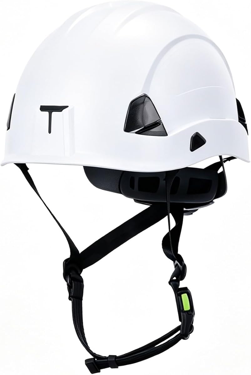 Land Helmets Frontier ANSI Type 2 Class E Non-Vented Safety Helmet - OSHA Compliant Hard Hat. Use in Construction & Industrial Work
