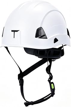 Land Helmets Frontier ANSI Type 2 Class E Non-Vented Safety Helmet - OSHA Compliant Hard Hat. Use in Construction & Industrial Work
