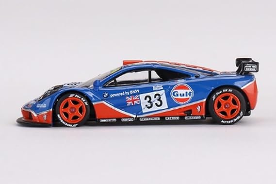 Mini GT - McLaren F1 GTR N33 Le Mans 24Hr 1966