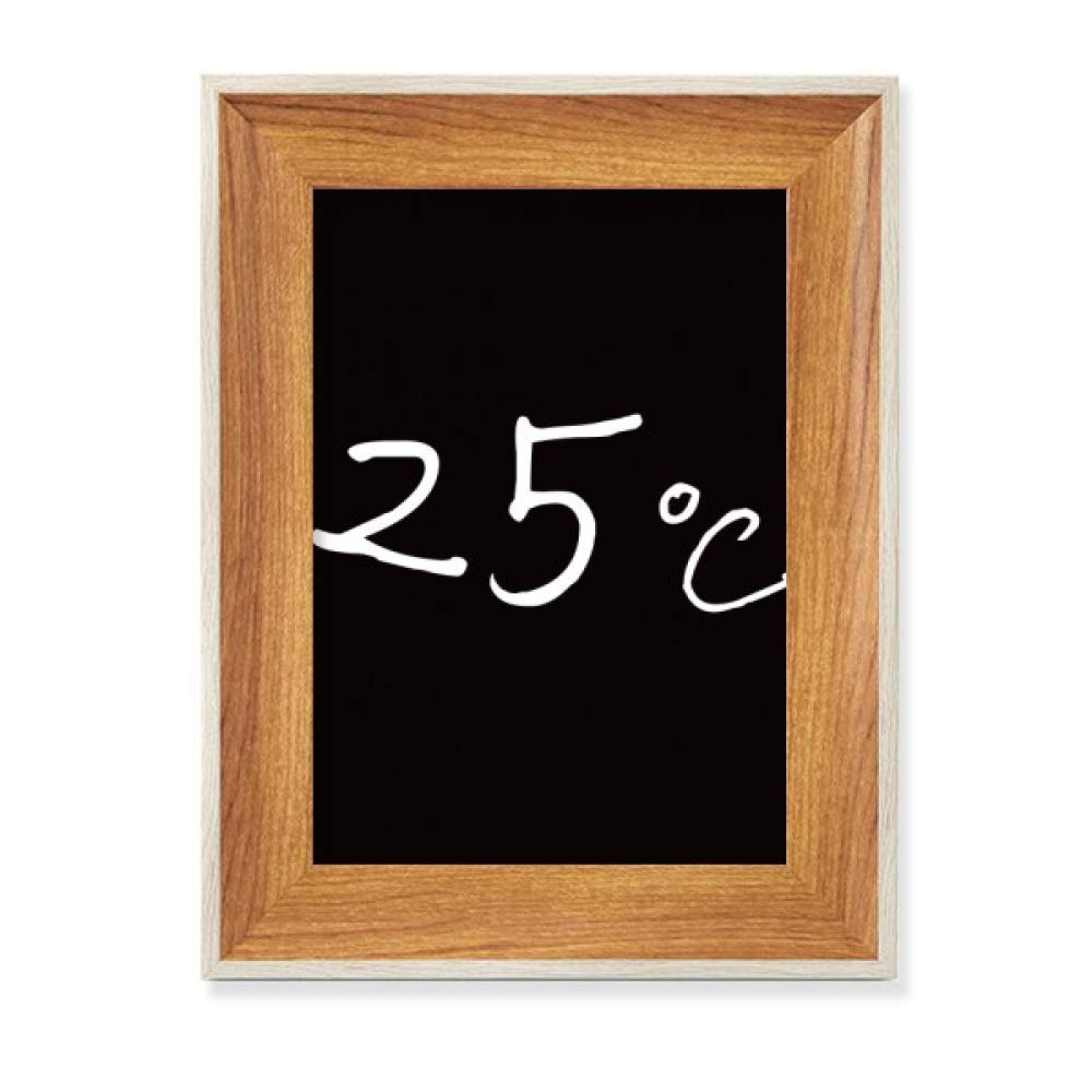 Cadre de Photo en Bois de Bureau Antidérapant pour Affichage Tableau d'Art