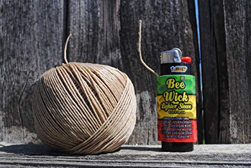 Bee Wick Hemp Wick Dispenser/Lighter Sleeve 3 Pack! (8 Ft Each)… #TOP3