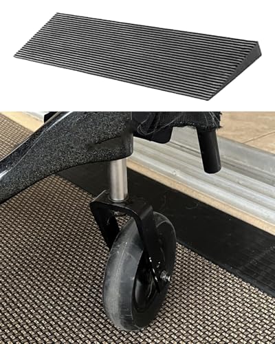 Rampas para Silla de Ruedas Coches Motos Rampa de Transición Portátil para Sillas de Ruedas, Rampas de Acceso Antideslizantes para Autocaravanas(90x20x3cm (35.4x7.9x1.1))
