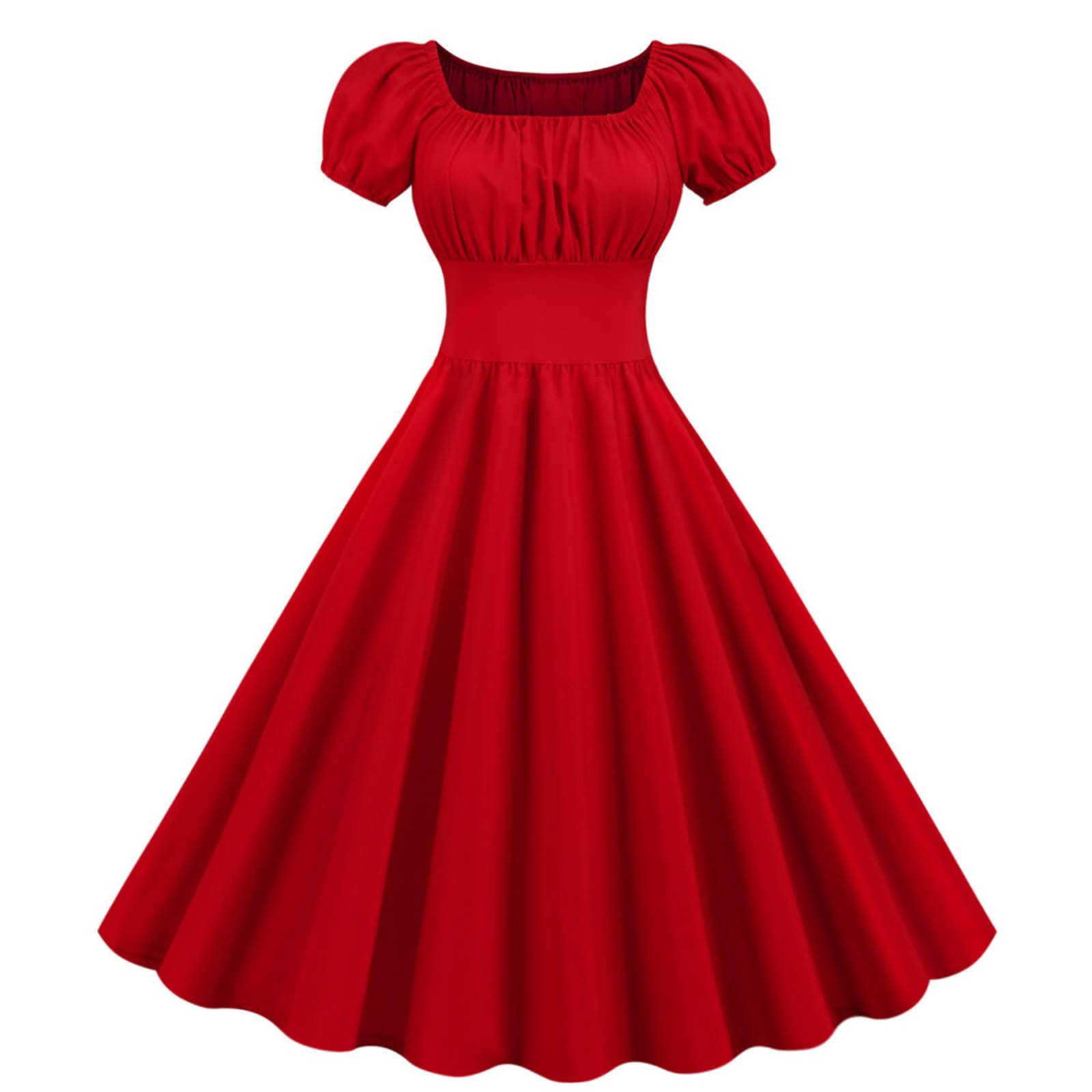 ZEZKT Mujer Vestido Corto de cóctel Rebajas Playa Suelto Playa CóModo y Transpirable Mini Vestido Casual hasta la Rodilla Elegante Vestido De Noche Vacaciones
