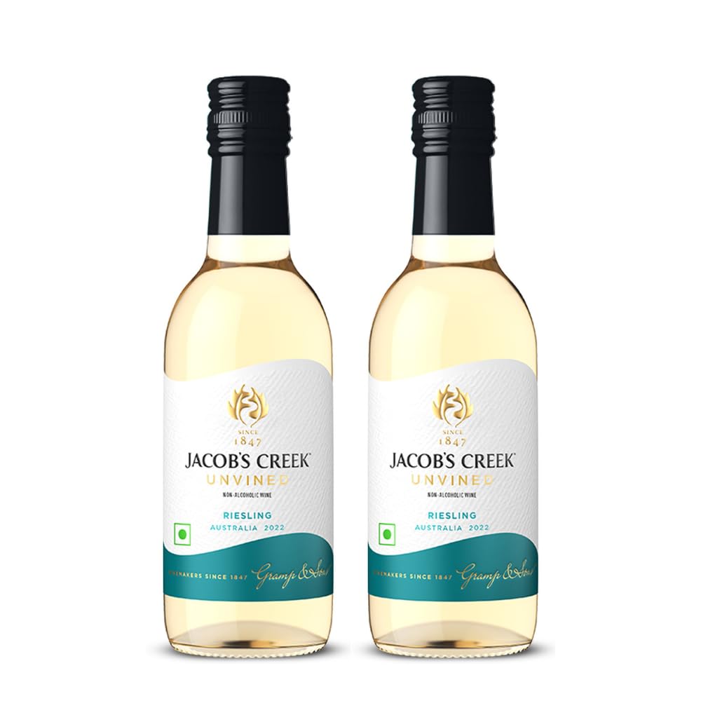 Jacob’s Creek UNVINED Riesling Non Alcoholic Wine, 187 Ml (Pack of 2) (B0C6FXRN1W) Amazon Price History, Amazon Price Tracker