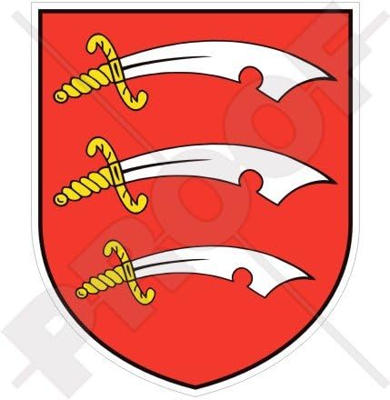 Essex County - Adhesivo de vinilo para parachoques de 3.780 in (3.8 pulgadas)