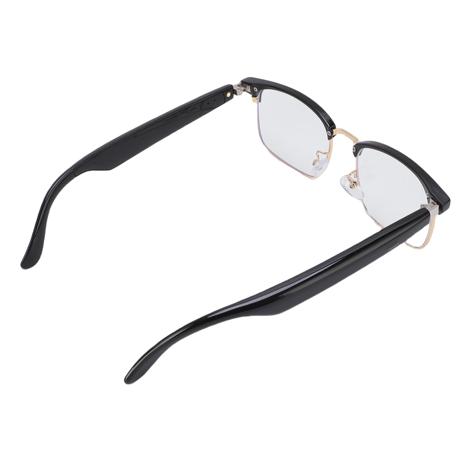 ASHATA Smart Gläser mit Bluetooth 5.3, Dual Lautsprecher, für Alltag und | Audio Glasses with Mic, Noise Reduction, Touch Control, Blue Light Blocking, for Phone Calls