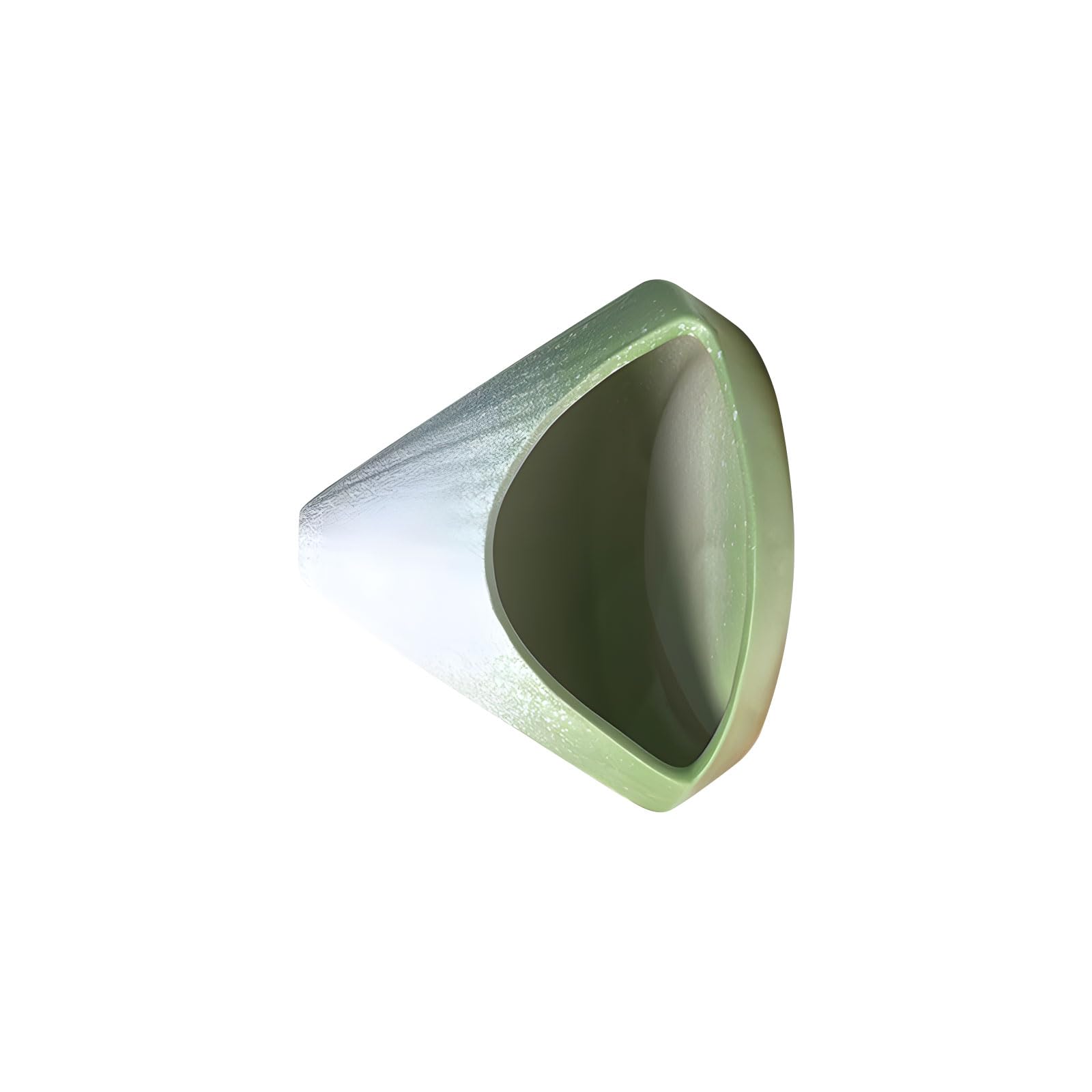 Laikoutd Fruit Green Refined Ceramic Base For Essential Oils And Plant Cleansing Suitable For Living Areas And Tea Spaces Feng Shui Ceramic Scent