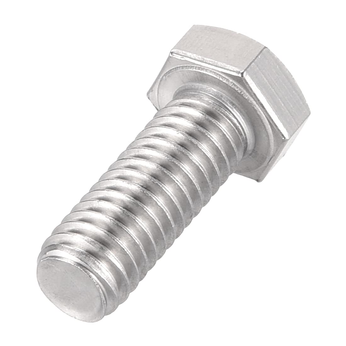 1000-Pack 3/8-16 X 1-1/4" Stainless Steel Hex Cap Screws - 18-8 Grade, Perfect For DIY & Repair 13 thumbnail image