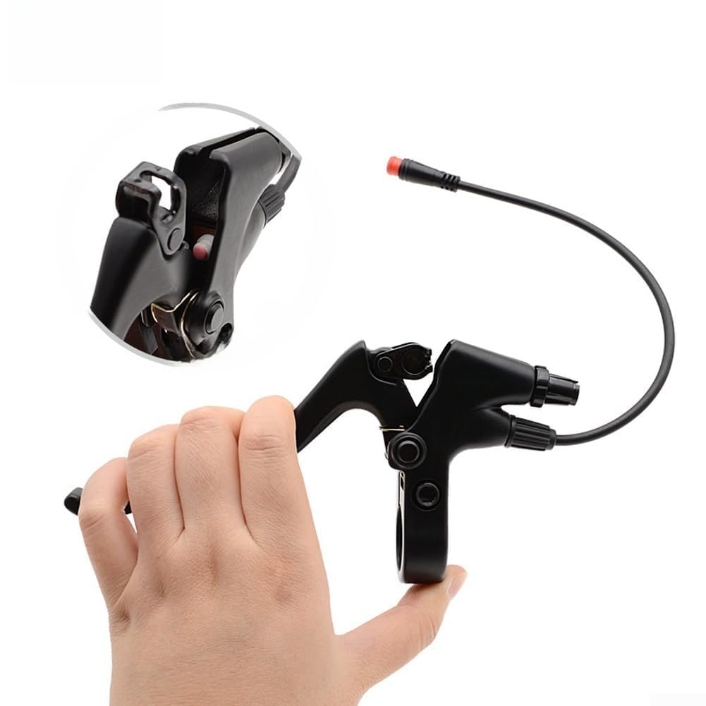 Leve Freno per Bici elettrica con connettore Maschio a 2 Pin per terminare la Potenza del Motore Durante la frenata applicata su manubri Standard da 22 mm