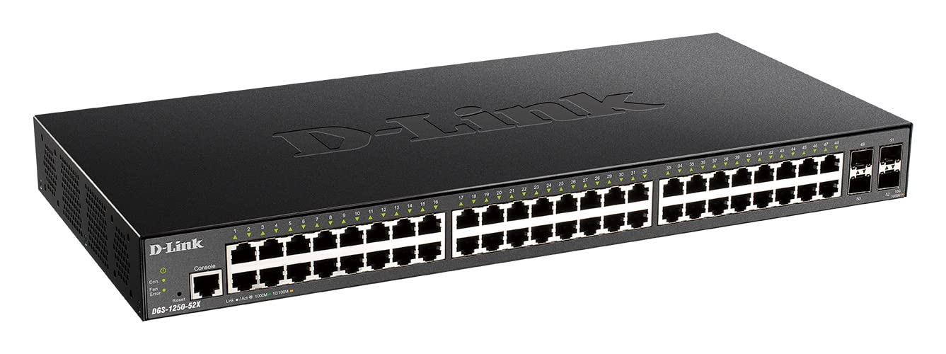 Switch D-Link DGS-1250-52X/E
