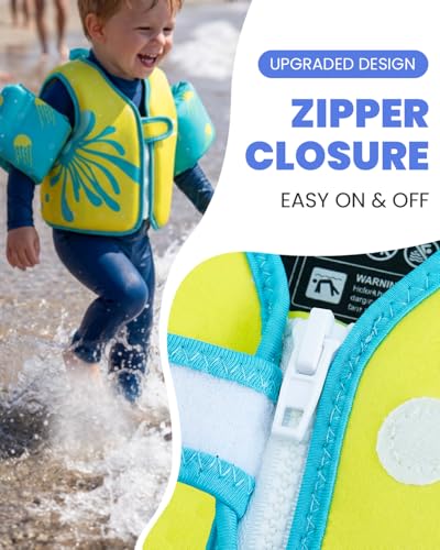 Image of Gogokids Puddle Float Jumper 33-66 Pounds, Toddler Swim Vest Kids Floaties