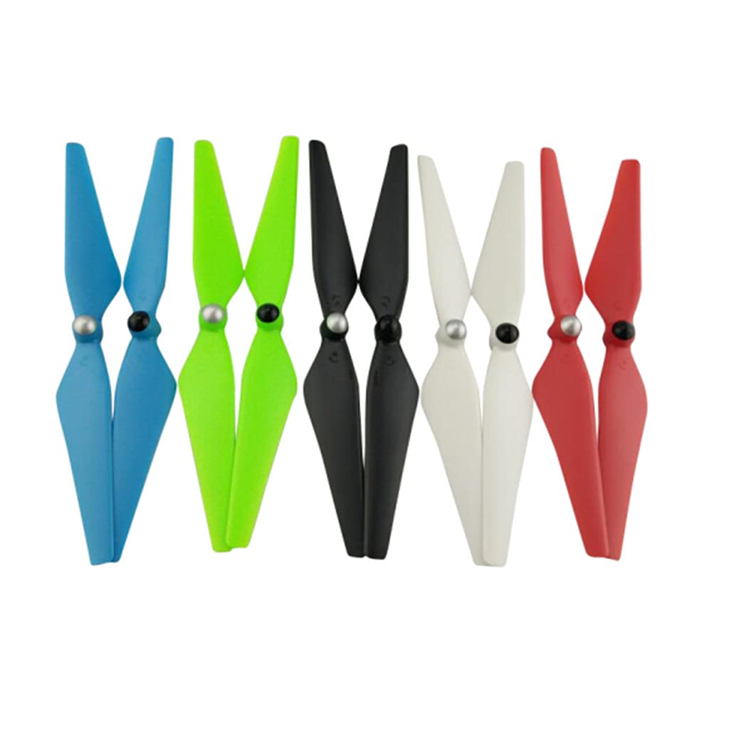 ZYGY 10 Pieces Propellers for dji Phantom 3 Professional/Advanced/Standard XIRO Zero Xplorer, 5 Pairs 9450 Automatic Adjustable CW/CCW Propellers