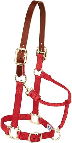 Miniatura 18 de Weaver Leather Basic Non-Adjustable Nylon Horse Halter marino