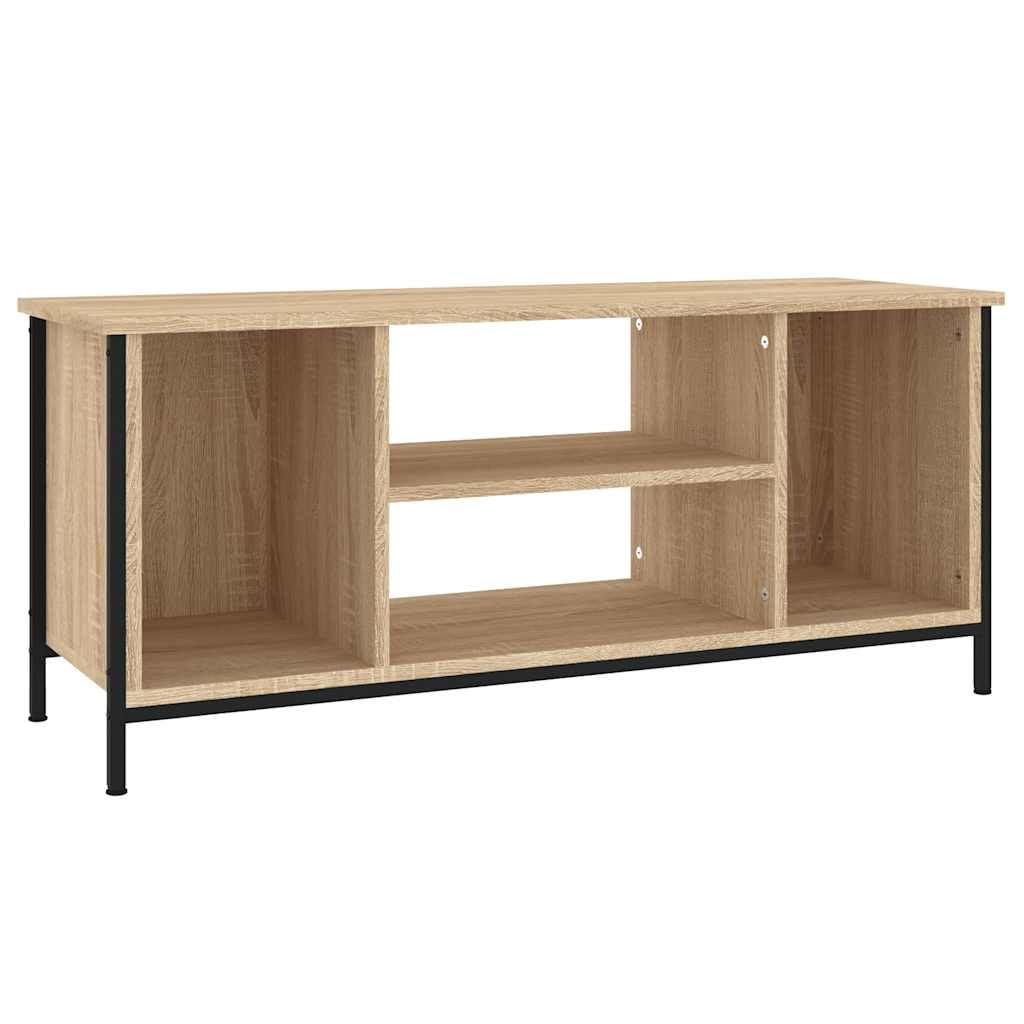 vidaXL TV Cabinet Media Furniture Sideboard Entertainment Centre TV Console Media Unit HiFi Cabinet Sonoma Oak 102x35x45 cm Engineered Wood