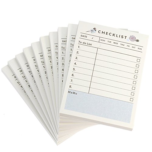 Small to Do List Sticky Notes and Planner with Checklist Sticky Notes Bulk 4