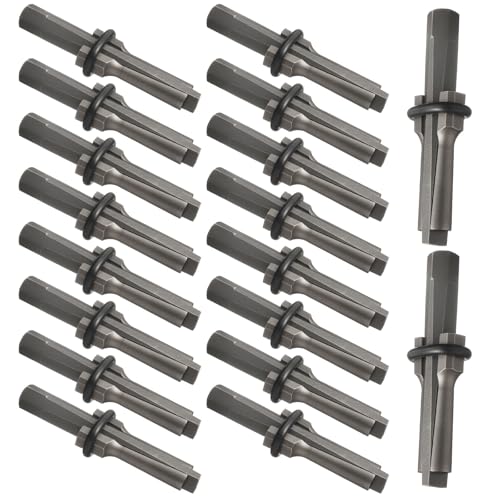 WENHUALI 20 Pack 5/8 Rock Splitting Wedges and Feathers Shims Set