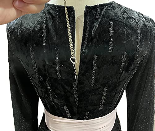 Tirette de fermeture éclair pour robe dos et bottes zippées or