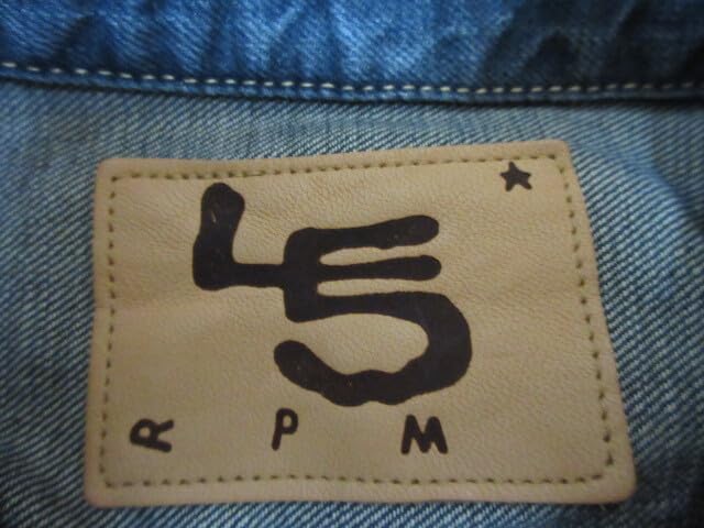 Amazon.co.jp: 45r 45rpm 23 ライ麦デニムの908Gジャン（影色納戸 重