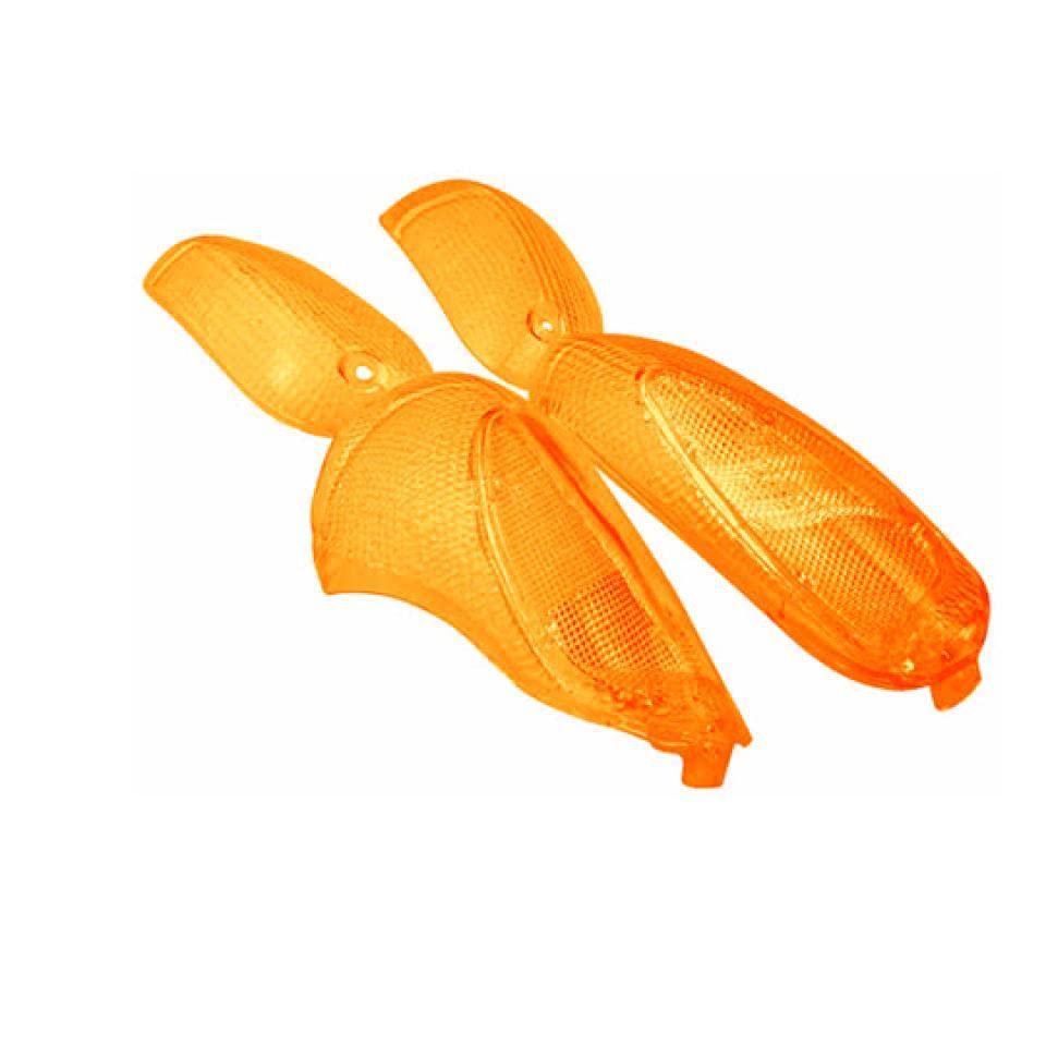 Teknix Cabochon de clignotant compatible avec Scooter Gilera 50 Stalker 2005 à 2011 orange