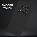Pikkme Back Cover for Redmi Note 14 Pro 5G | Camera Protection Shockproof Soft Matte Silicone Bumper Case (Black) gallery image