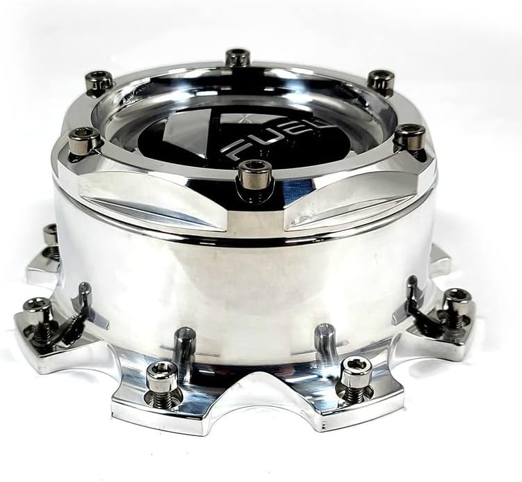 Fuel 1PC FUEL RAW BILLET CAP FOR 8X6.5/170 TALL - 1004-58-08TH-RAW