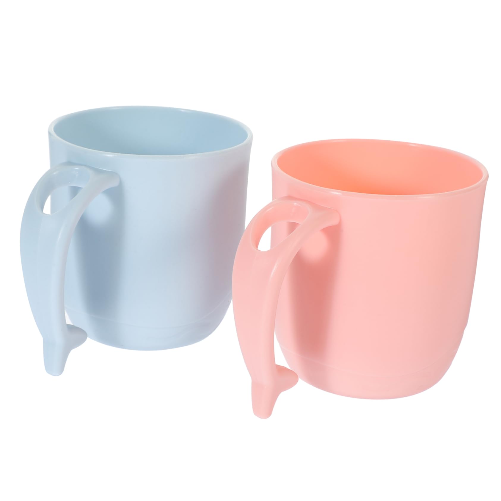 Cabilock 4 Set di Graziosi Contenitori per Spazzolini da Denti Porta Spazzolini da Bagno per Ragazzi E Ragazze Design Adorabile Riutilizzabili Materiale Sicuro 2 Pezzi * 4