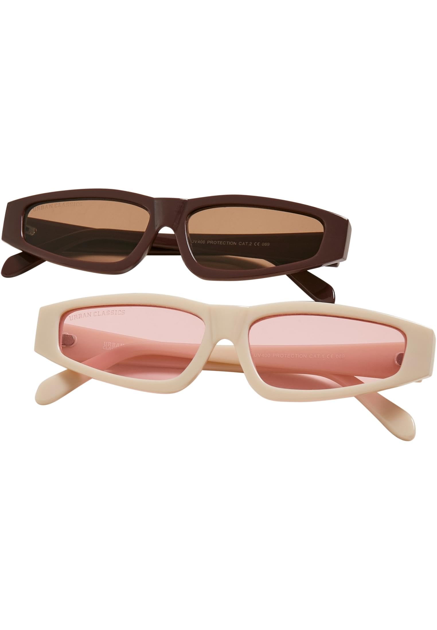 Urban Classics Unisex Sunglasses (Pack of 2) - - One Size