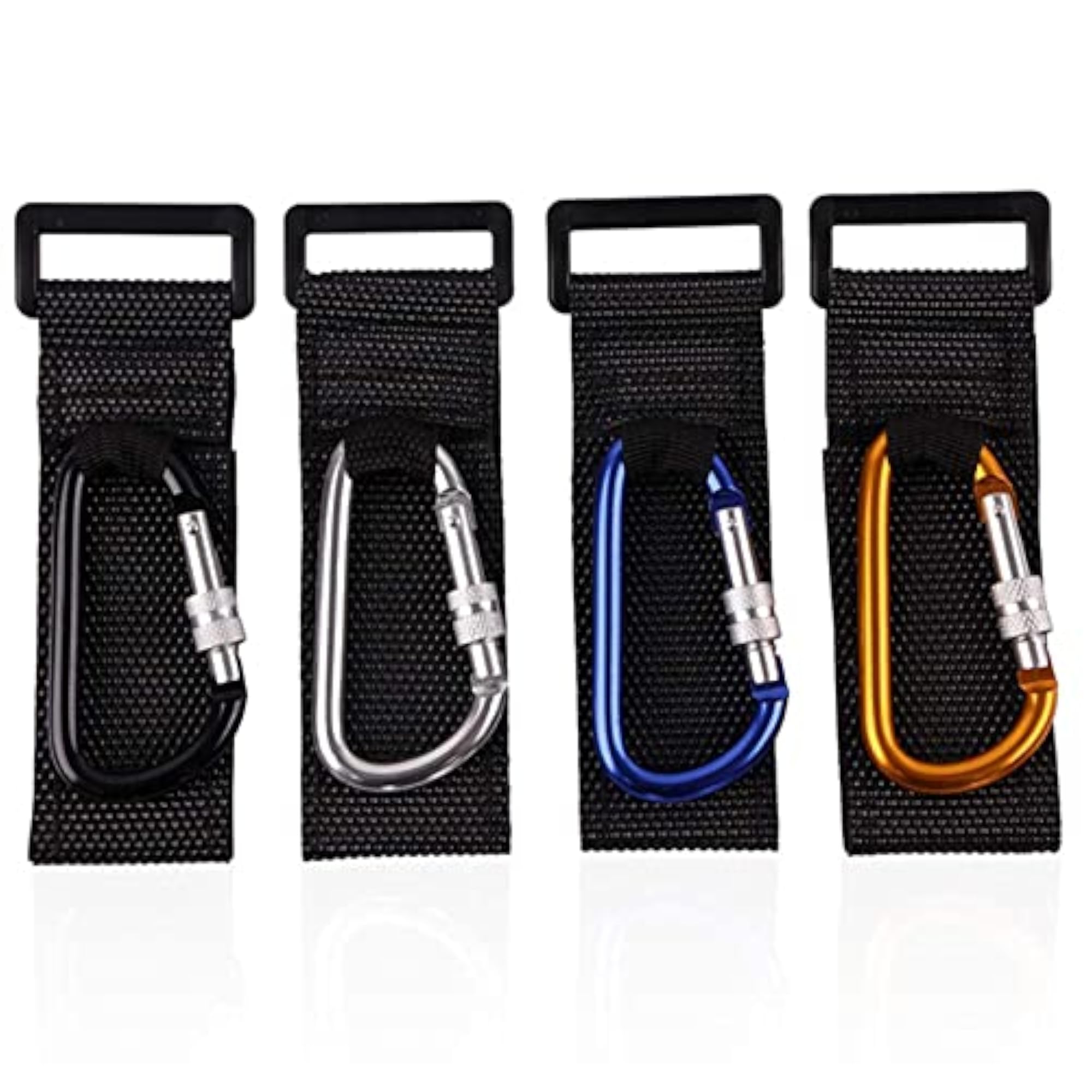Multifunctional Loop Tie Down Straps with Carabiner