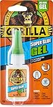 Gorilla Super Glue Gel, 15g – All Purpose, Fast Setting, No-Run Formula with Anti-Clog Cap | Ideal for Metal, Ceramics, Leather & More