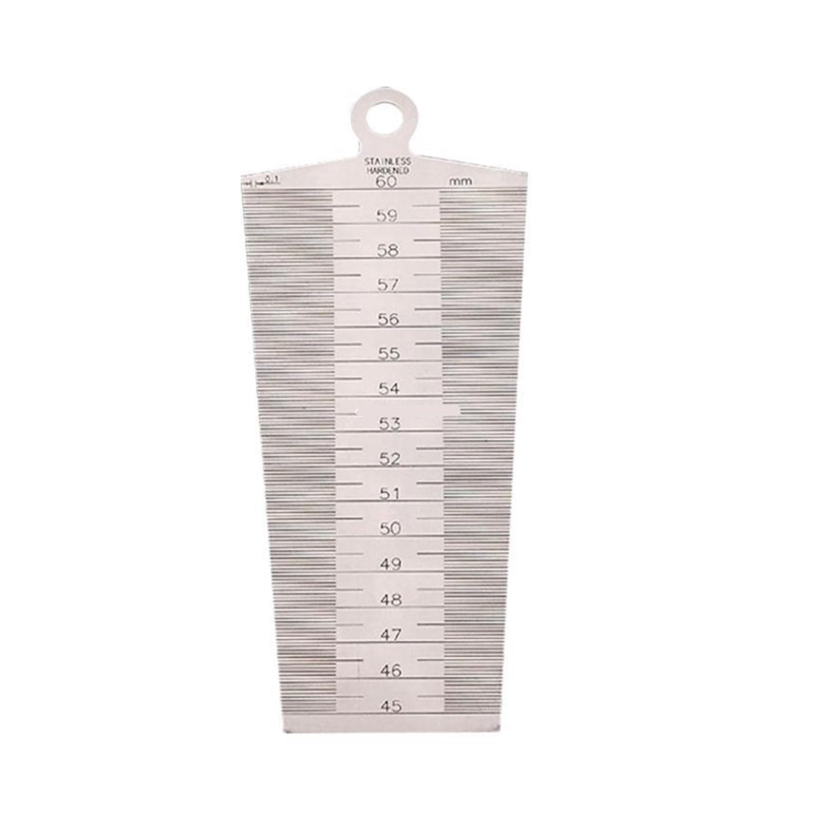Cfwwsaq For E Feeler Gauges, Engine Measuring Tool Feeler Gauge Thickness Measuring Tool Wedge-Shaped Triangle Feeler Gauge(For E)