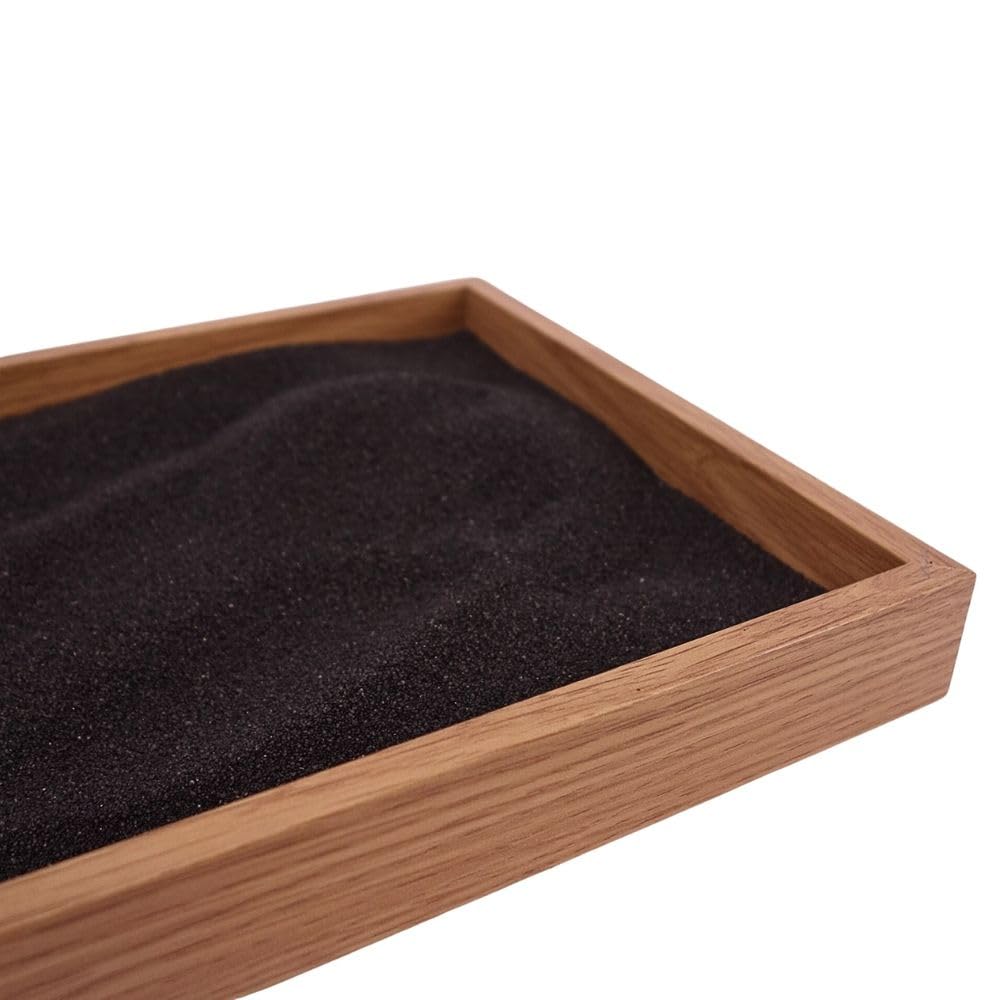 AquaOne Sable d'aquarium - 25 kg - Noir - 0,1-0,5 mm - Qualité supérieure - Sable de quartz à grain fin - Gravier décoratif d'aquarium