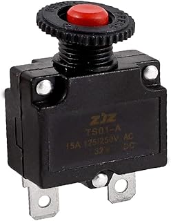 New Lon0167 AC125/250V 15A Push Button Air Compressor Circuit Breaker Overload Protector(AÐ¡125 / 220V 15A Druckschalter-Ãœberlastschutz fÃ¼r den Druckluftkompressor